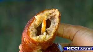 Deep Fried Butter On A Stick Celebrates State Fair Butter Cow Sculpture Deep Fried Butter Fair Food Recipes Fried Butter