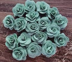 Derblue 60pcs artificial roses flowers real looking fake roses artificial foam roses decoration diy for wedding bouquets centerpieces,arrangements party home decorations (mint green) 4.8 out of 5 stars. 20pieces Bag Mint Green Rose Flowers Handmade 3 5cm Fabric Roses Cotton Cloth Flower Hand Diy Wedding Bouquet Hair Accessories Artificial Dried Flowers Aliexpress
