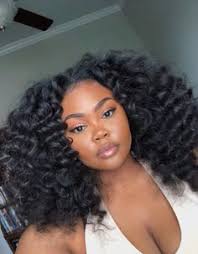 Deep wave crochet hair styles. 26 Best Deep Wave Crochet Hair Ideas Natural Hair Styles Crochet Hair Styles Hair Styles