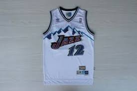 This is one of six jerseys the jazz will wear throughout the season. New John Stockton 12 Utah Jazz Classics Throwback Stitched Jersey White Vintage Ebay