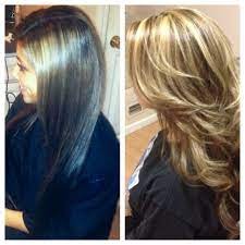 Pin By Lindsay Bednarz On My Work Thepaintedwave Brunette To Blonde Hair Beauty Hair Styles