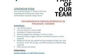 Pendaftaran dibuka sampai dengan tanggal 27 maret 2021 melalui halaman website rekrutmen.ptpds.co.id. Pendaftaran Rekrutmen Pt Pelindo 1 Lowongan Kerja Anak Usaha Pt Pelindo Iii 3 Posisi Untuk Wanita Pendaftaran Sampai 30 Agustus Pangestu Luthfi