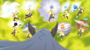Sage Art Super Tailed Beast Rasenshuriken Naruto Sage Naruto Wallpaper Naruto Shippuden