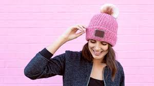Blush Pom Rose And Blush Speckled Beanie From Love Your Melon Fall 2018 Love Your Melon Winter Hats Fall