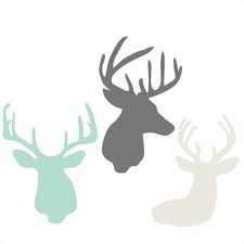 Download Deer Head Set Svg Cutting Files For Scrapbooking Cute Cut Files Christmas Svg Cut Files Free