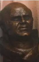 Bust of diver removed from St George's Bay