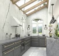 Galaxy Grey 1¼″ Granite Slab – Unique Honed Surface ...