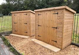 Rubbermaid large plastic vertical resin weather resistant storage shed, bike shed, lawn mover storage, 5 x 6 feet, sandstone. Wooden Storage Shed Schools Playgrounds Landscapes 4 Learning