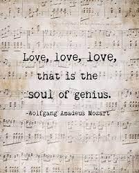 Please use the drop down menu to the right of the photo to select the size and your choice of a photographic print or a canvas. Soul Of Genius Mozart Quote Music Love Quote Music Lover Etsy Music Love Quotes Mozart Quotes Music Quotes