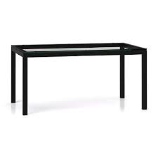 Check spelling or type a new query. Parsons Clear Glass Top Dark Steel Base Dining Tables Crate And Barrel