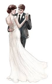 The Sketch Book Wedding Drawing Couple Illustration Couple Sketch Drawing