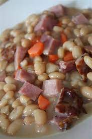 Easy Ham And Bean Soup Recipe Ham And Bean Soup Bean Soup Recipes Soup Dinner