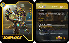Marvel contest of champions is a pretty fast game: Marvel Contest Of Champions Warlock Bio Card Gaming Cypher Gaming Cypher