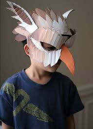 10 Diy Cardboard Paper Masks For Halloween Handmade Charlotte Diy Halloween Masks Halloween Costumes Kids Homemade Masks Crafts