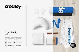 Yoga Identity Mockup Mockup Identity Branding Mockups Branding Template