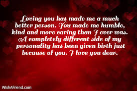 Loving You Has Made Me A I Love You Message