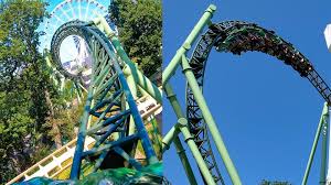 The ride, built by mack rides, features two linear synchronous mo. Theme Park Review Helix Roller Coaster Liseberg Sweden Facebook