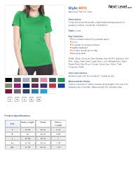 next level 6610 womens cvc short sleeve crew