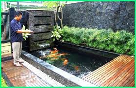 Inspirasi Kolam Ikan Hias Sederhana Dengan Tanaman Air Ekor9 Com Kolam Ikan Desain Lanskap Kolam Taman