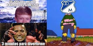Habiéndose definido el título a favor del everton , este compromiso será protocolario, pero presentará. Memes De Nacional Vs Millonarios Curiosidades De Futbol Futbolred
