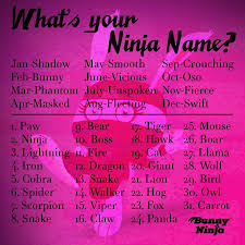 A Legendary Ninja Needs A Legendary Name What 39 S Yours Funnypicturescan Tstoplaughing Legendary Ninja Wh Funny Name Generator Ninja Name Funny Names