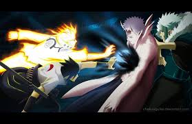 Naruto Manga 641 Naruto And Sasuke Vs Obito By Chekoaguilar On Deviantart Naruto And Sasuke Wallpaper Sasuke Vs Naruto And Sasuke