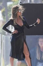 Jennifer Aniston Jennifer Aniston Sheer Dress Beach Photoshoot