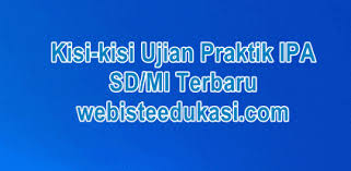 Baca jadwal usbn sd/mi tahun pelajaran 2019/2020. Kisi Kisi Ujian Praktik Ipa Sd Mi Tahun 2020 Websiteedukasi Com