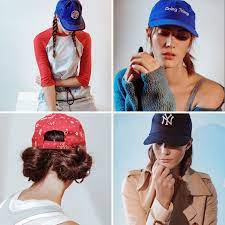 The Baseball Hat Is The Hair Accessory You Ve Been Waiting For Winter Hat Hairstyles Hat Hairstyles Girls Hairstyles Easy