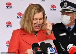 She did, however, warn against leaving the home unless it was absolutely necessary. Covid 19 Australia Nsw Top Doctor Kerry Chant Announces 52 Patients In Icu Wearing Crooked Glasses Daily Mail Online