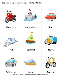 Download And Print Turtle Diary S Name Of Water Transport Worksheet Our Large Collection Of Ela W Transportation Preschool Preschool Activities Transportation