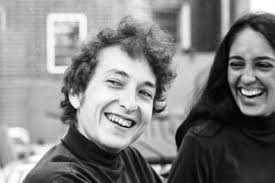 1964...Bob Dylan & Joan Baez at the Newport Folk Festival. photo: David Gahr