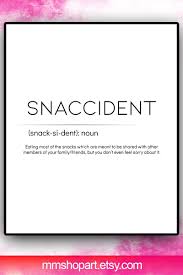 Snaccident Wall Print Home Decor Kitchen Wall Print Kitchen Wall Art Definition Poster Definition Print Snaccident Print Definition Wall Art Wall Prints Definition Prints Kitchen Wall Print