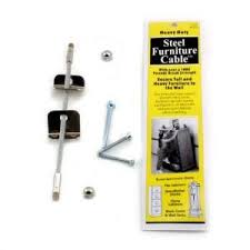 Quakehold 7 In Steel Furniture Cable 2830 Steel Furniture Furniture Steel