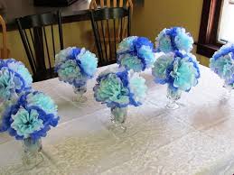 Image Of Simple Baby Shower Centerpieces Decoration Ideas Boy Baby Shower Centerpieces Simple Baby Shower Centerpieces Cheap Baby Shower Decorations