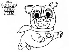 More 100 coloring pages from cartoon coloring pages category. Disney Puppy Dog Pals Coloring Pages Novocom Top