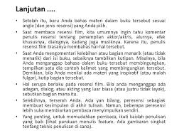 Sekilas Resensi Ppt Download