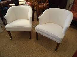 Pair Of Mid Century Modern Tub Chairs On Castors Modern Tub Chairs Tub Chair Chair