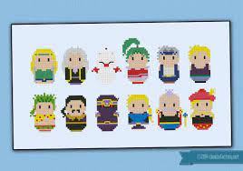 Free final fantasy vi cross stitch patterns. Final Fantasy Vi Digital Cross Stitch Pattern