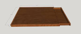 The creator made the table in such a way that you can attach it to the wall, and pull it out and use it while it's hanging on the wall. How To Make A Puzzle Tray With Storage Lazy Guy Diy