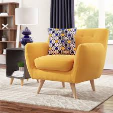 Faucett Armchair Furniture Yellow Accent Chairs Interior Design