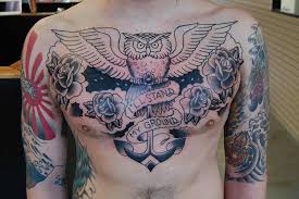 Tattoos on women chest reviewed by grendy on rating 4 5 labels tattoo. The 100 Best Chest Tattoos For Men Improb