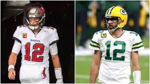Tom Brady And Aaron Rodgers Wear No 12 For The Exact Same Reason Check out our tom brady goat shirt selection for the very best in unique or custom, handmade pieces from our clothing shops. tom brady and aaron rodgers wear no 12