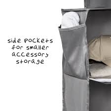 Maybe you would like to learn more about one of these? 3 Shelf Hanging Closet Organizer Grey