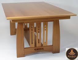 Arts And Crafts Dining Table Plans Arts And Crafts Dining Room Table By Brian Brace Fine Furnitu Wood Furniture Diy Dinning Table Wood Handmade Wood Furniture