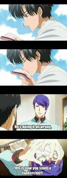 I Ship Purple Hair Dude With Handkerchief Chan Anime Funny Tokyo Ghoul Anime Tokyo Ghoul