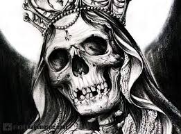 Sensenmann tod ende temporary temporäre einmal tattoo 5,5x10,5cm qs115 von oneweektattoos auf etsy. Imagenes De La Santa Muerte Con Frases Imagenes De Lo Mejor