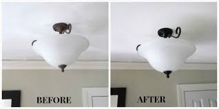 Sew Many Ways Painting Old Light Fixtures Before And After