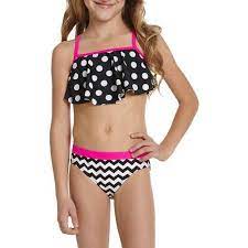 Ocean Pacific Girls Geo Cool Bikini Swimsuit Walmart Com Bikini Swimsuits Bikinis Swimsuits