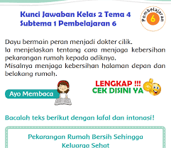 Check spelling or type a new query. Lengkap Kunci Jawaban Kelas 2 Tema 4 Subtema 1 Pembelajaran 6 Simple News Kunci Jawaban Lengkap Terbaru